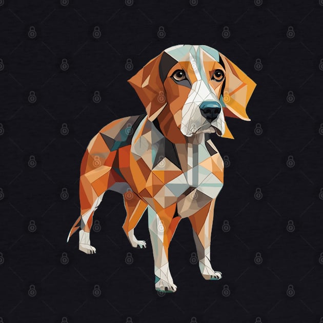 Geometric Beagle by Cheeky BB